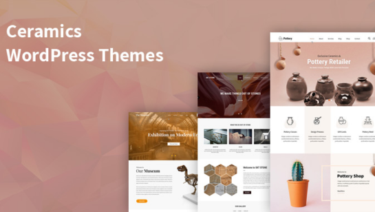 Enhancing Your Pottery Website’s Aesthetic and Functionality with Ceramic WordPress Themes
