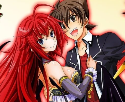 Issei and Rias: The Heart of High School DxD