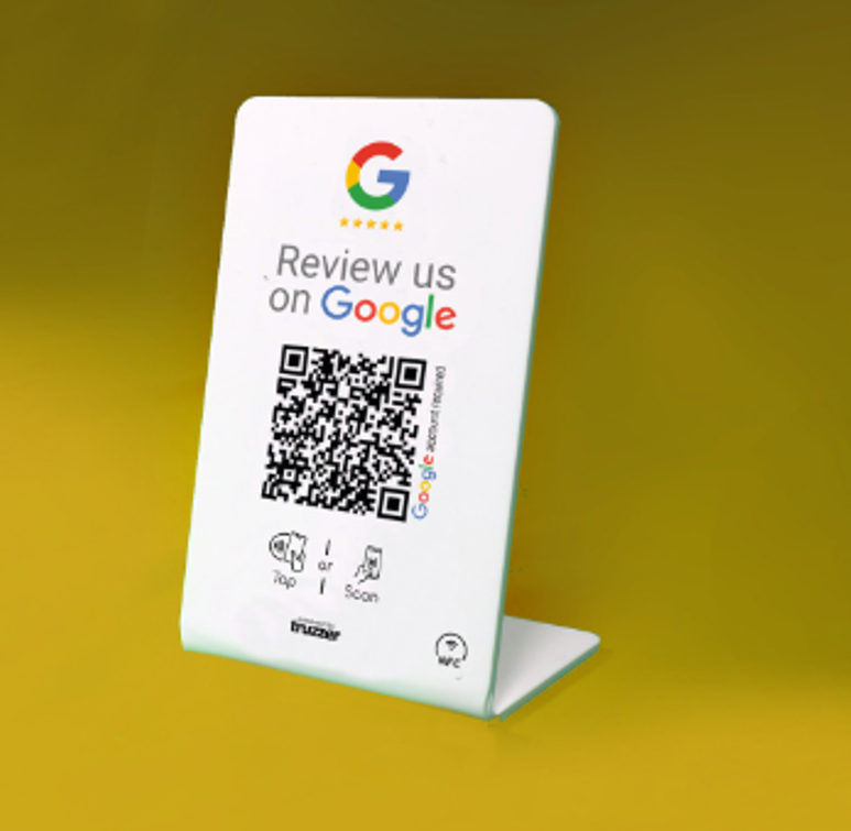 Elevate Your Business Presence: Google Review Standee