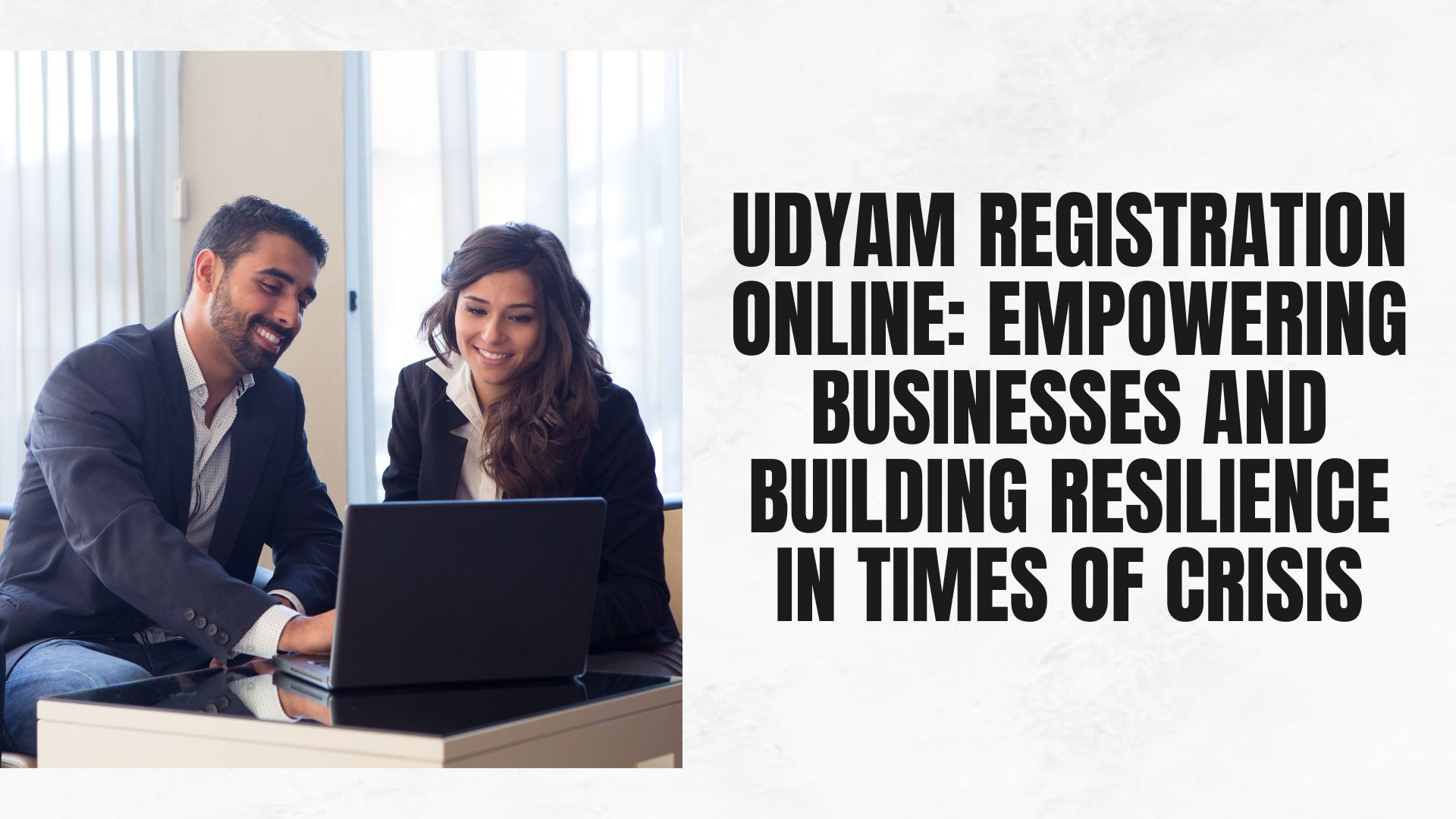 Udyam Registration Online: Empowering Businesses and Building Resilience in Times of Crisis