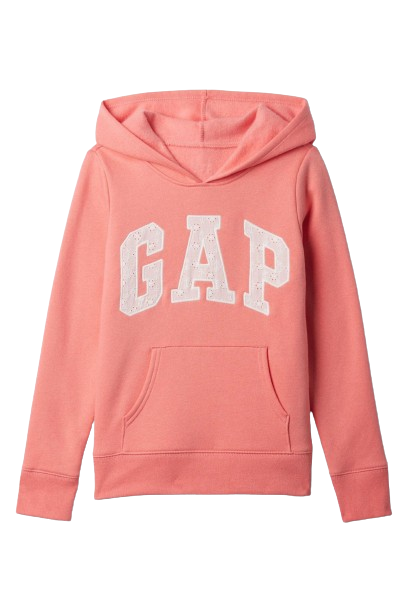 pink gap hoodie